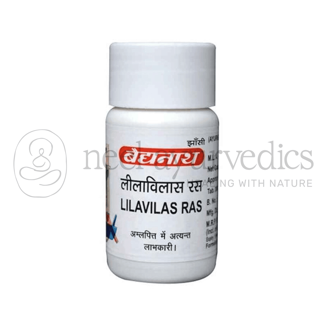 Baidyanath Lilavilas Ras – 40 Tablets