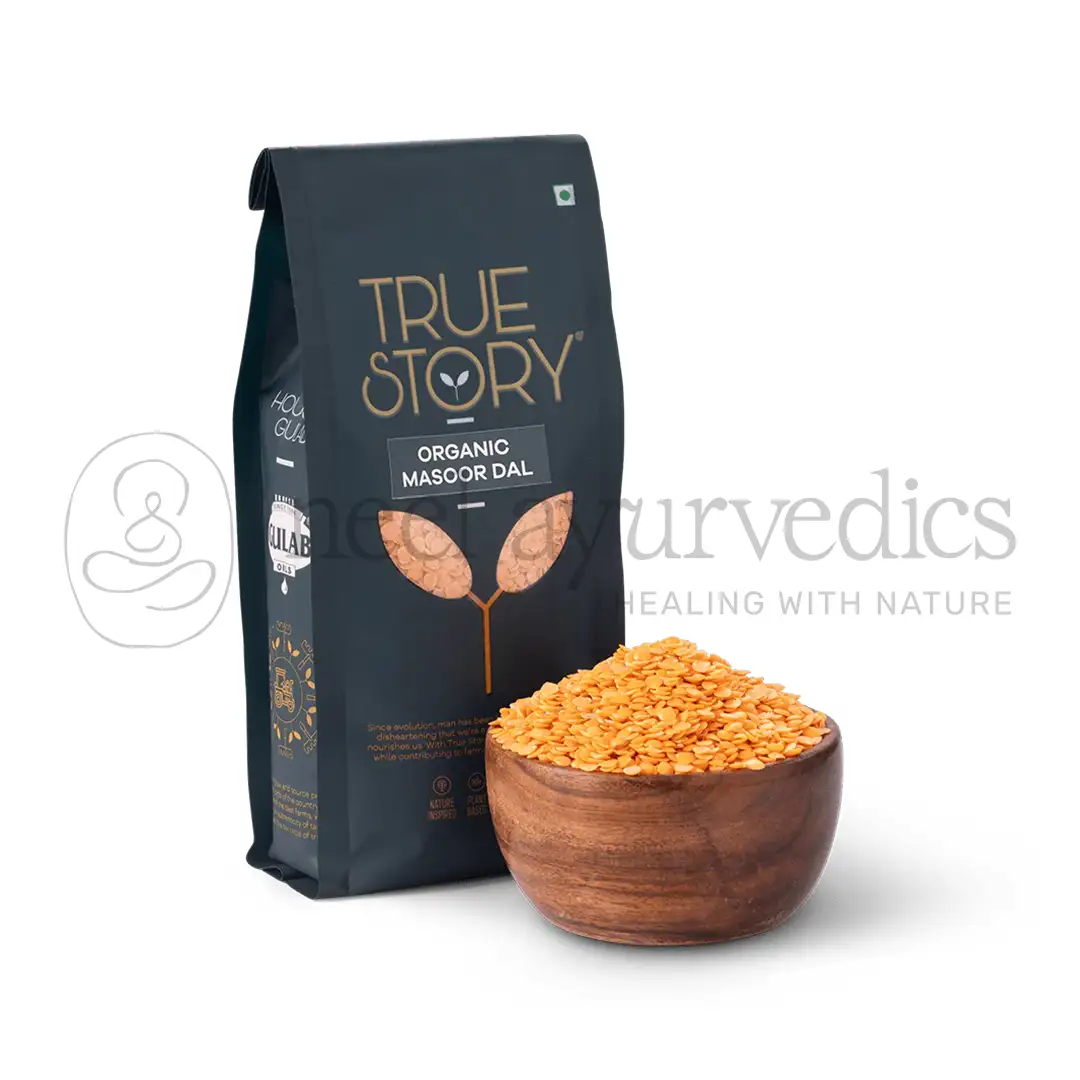 True Story Organic Masoor Dal – 500 Gm