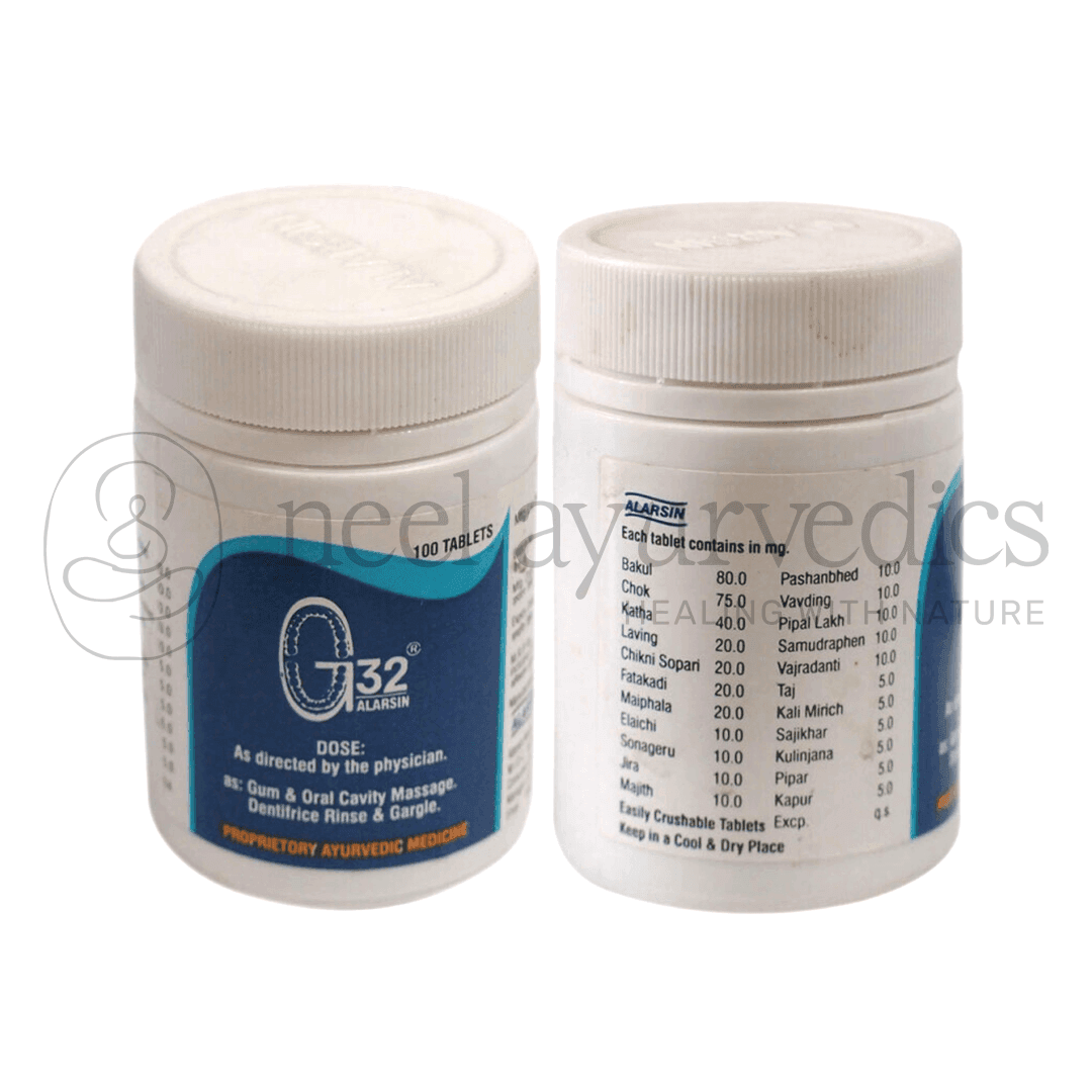 Alarsin G-32 Comprimés – 100 comprimés
