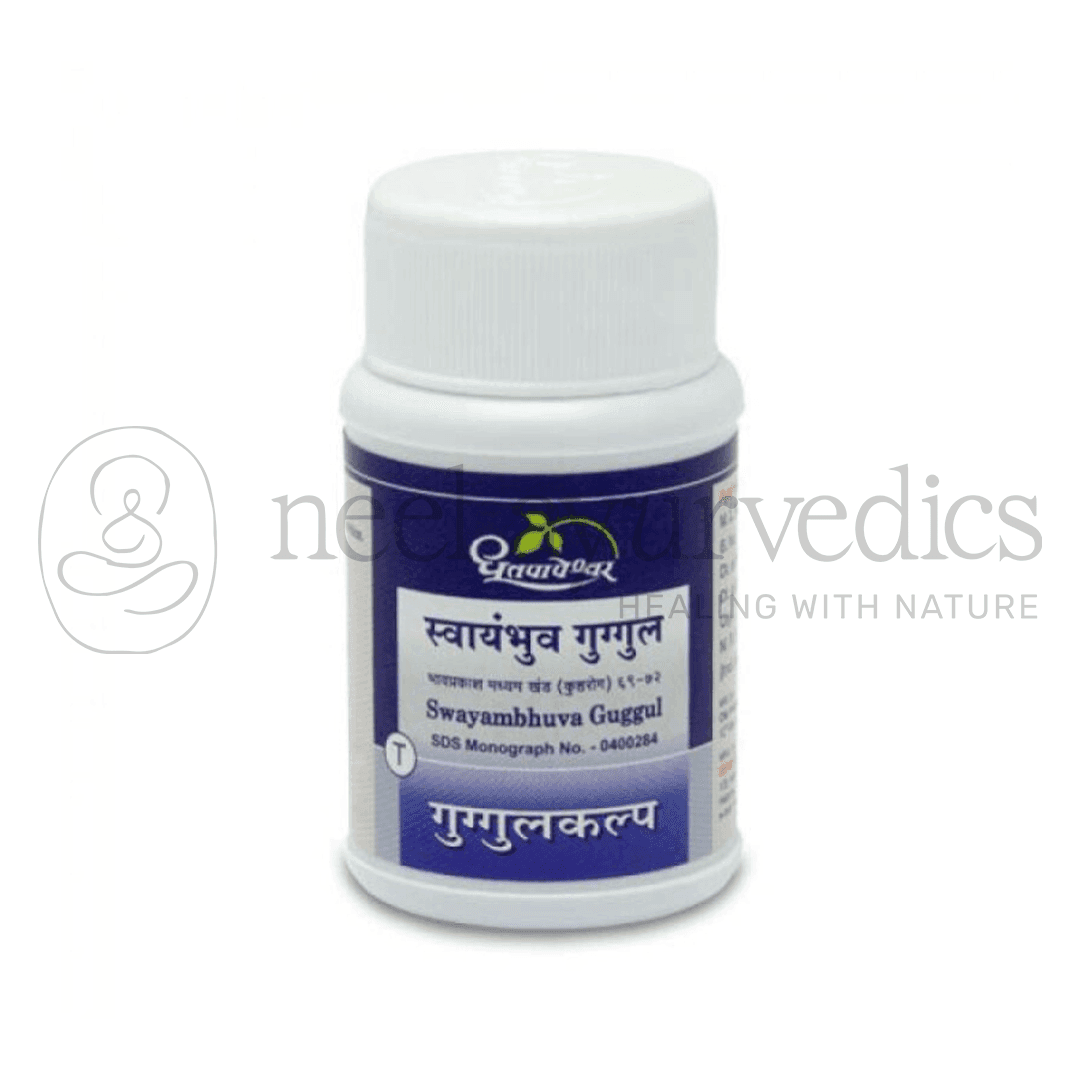 Dhootapapeshwar Swayambhuva Guggul – 60 comprimés