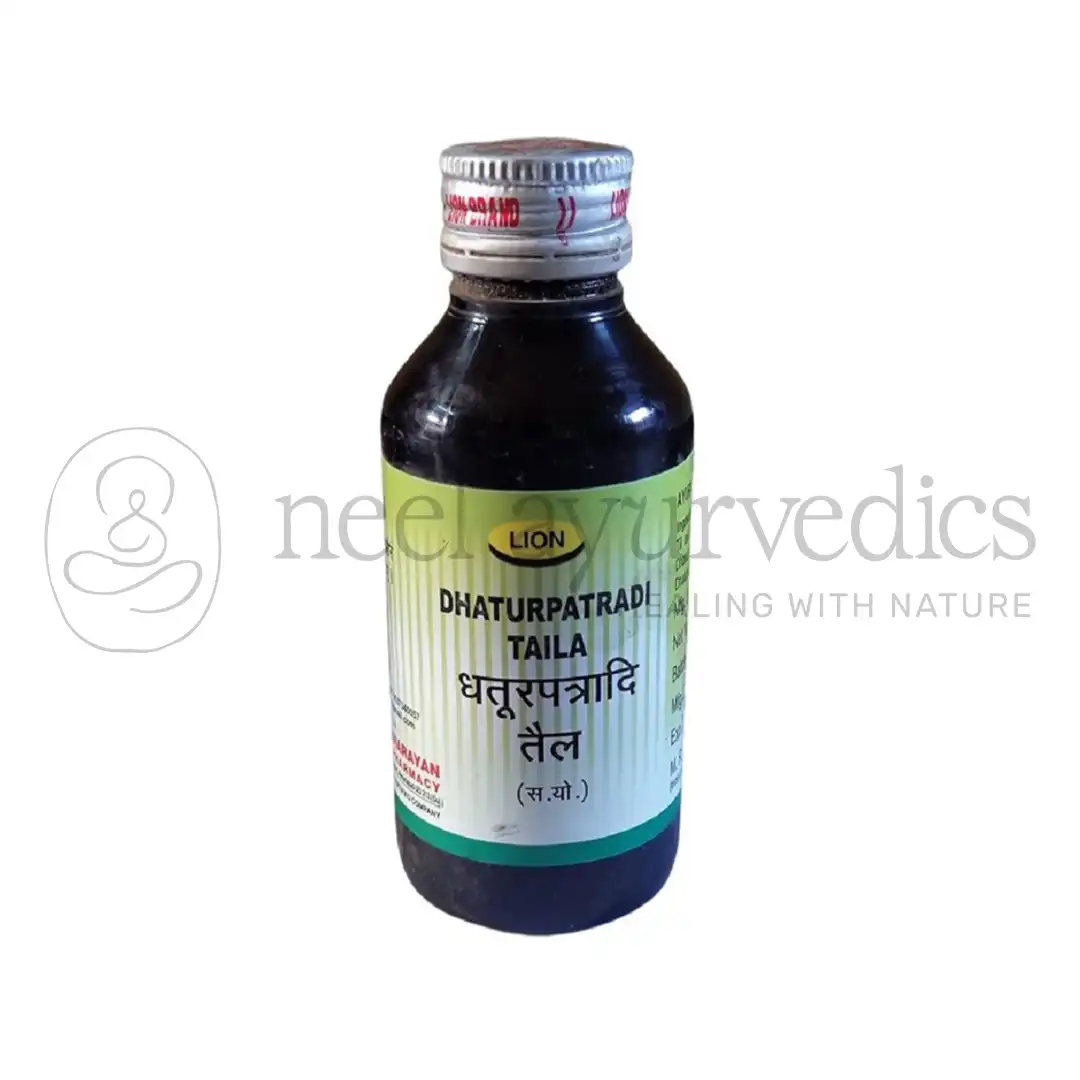 Lion Dhaturpatradi Taila – 50 ml