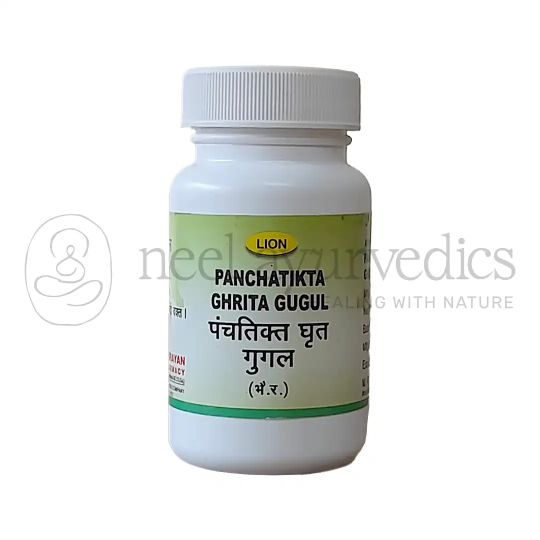 Lion Panchatikta Ghrita Guggulu – 50 comprimés