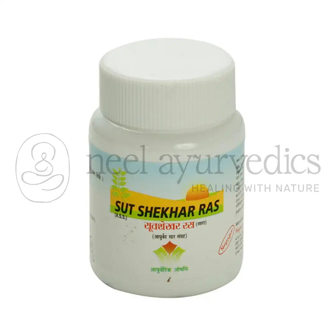 Nagarjun Sutshekhar Ras (Plain) – 60 Comprimés