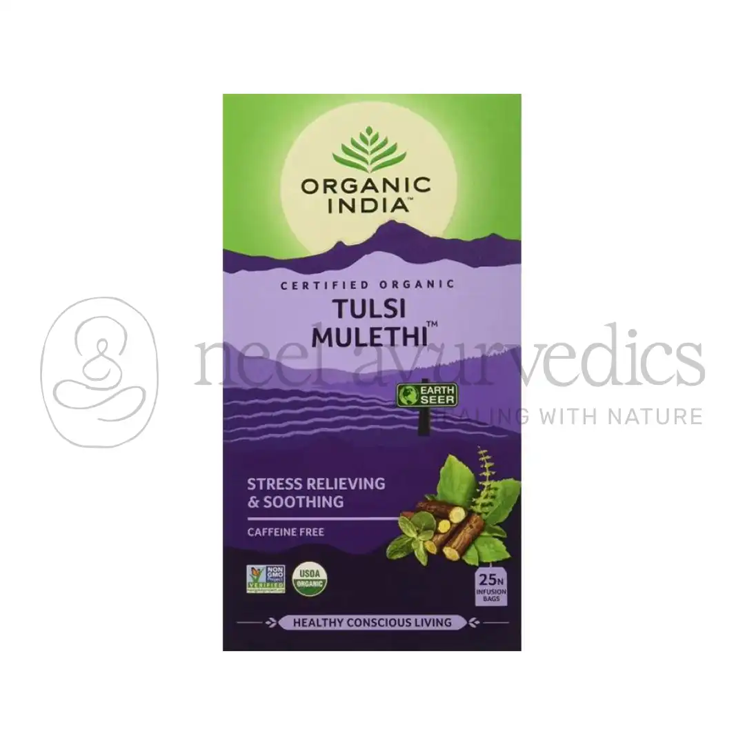 Organic India Tulsi Mulethi – 25 sachets