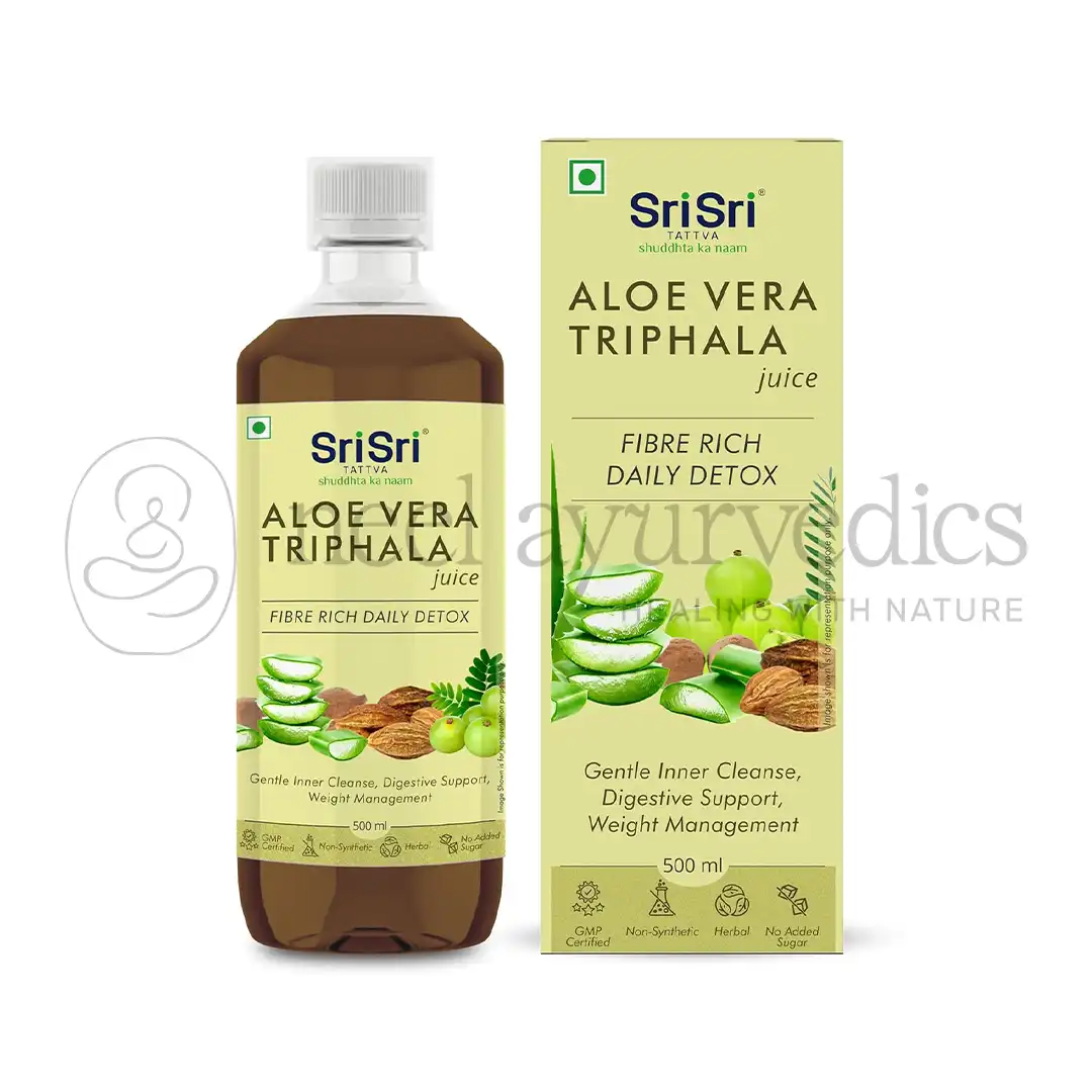 Sri Sri Tattva Aloe Vera Triphala Juice – 500 Ml Sri Sri Tattva Aloe Vera Triphala Juice – 500 Ml