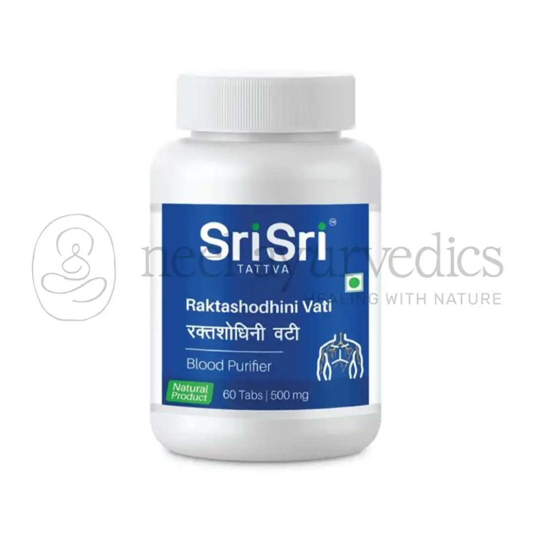 Sri Sri Tattva Raktashodhini Vati – 60 comprimés