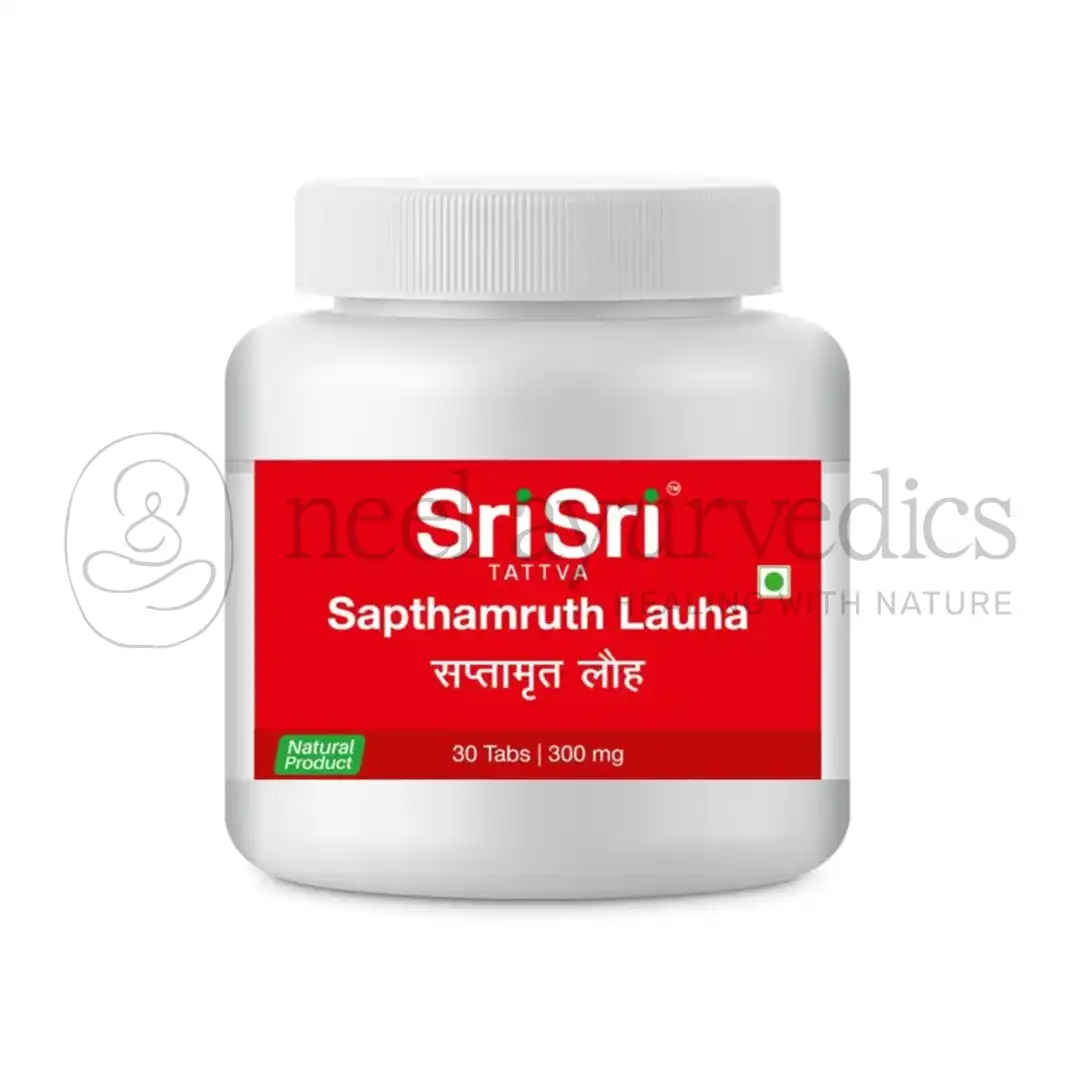 Sri Sri Tattva Sapthamruth Lauha – 30 comprimés