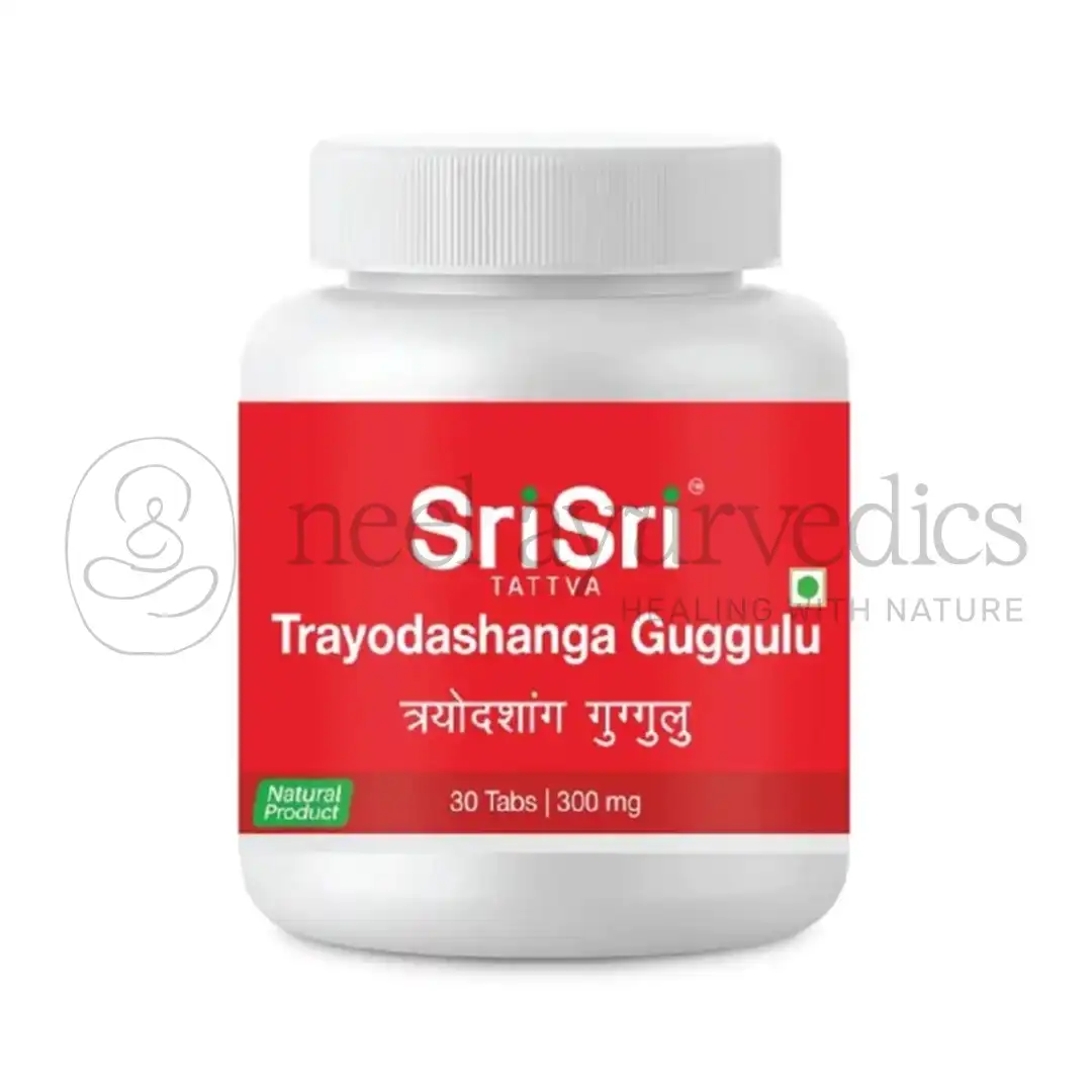 Sri Sri Tattva Trayodashanga Guggulu – 30 Comprimés