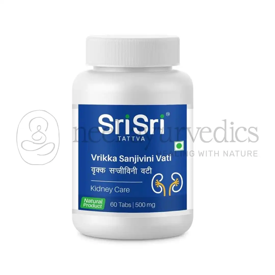 Sri Sri Tattva Vrikka Sanjivani Vati – 60 comprimés