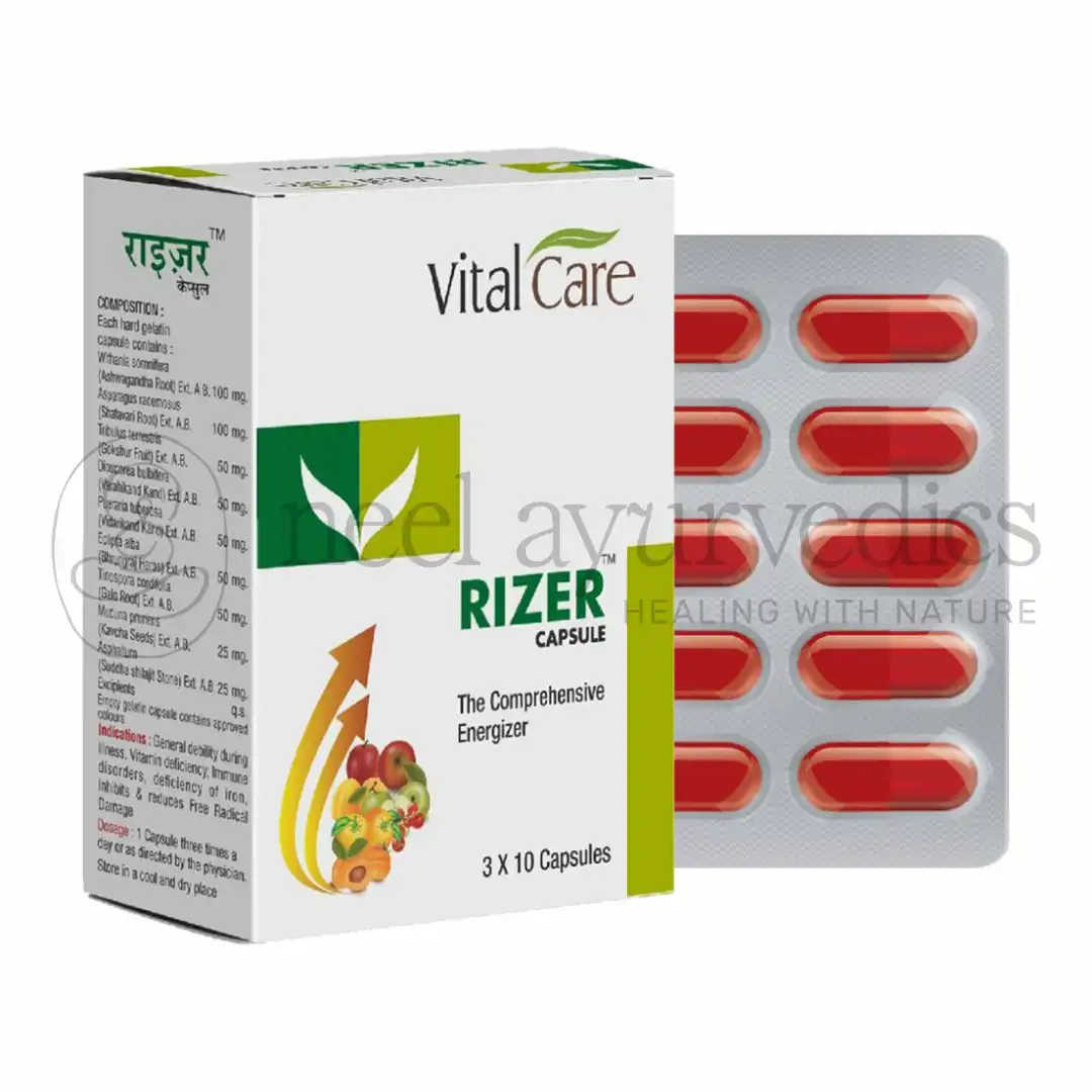 Vital Care Rizer Capsule – 30 gélules