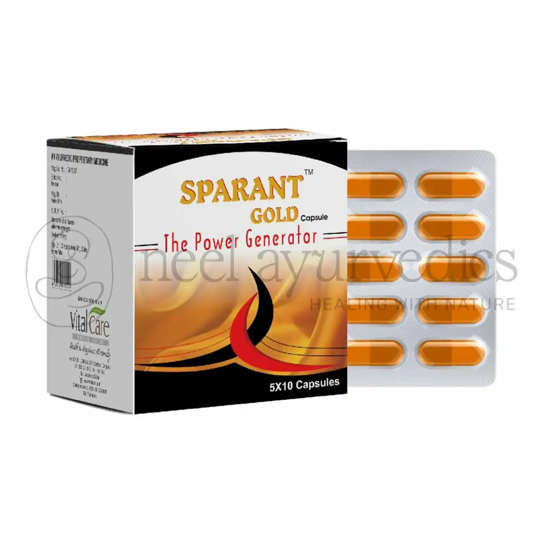 Vital Care Sparant Gold Capsules – 50 gélules