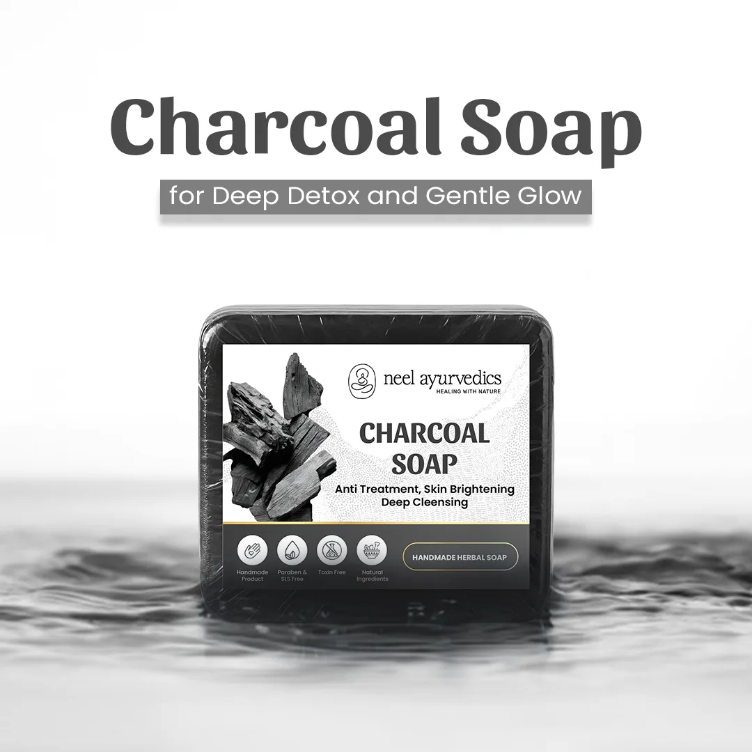 Charcoal soap