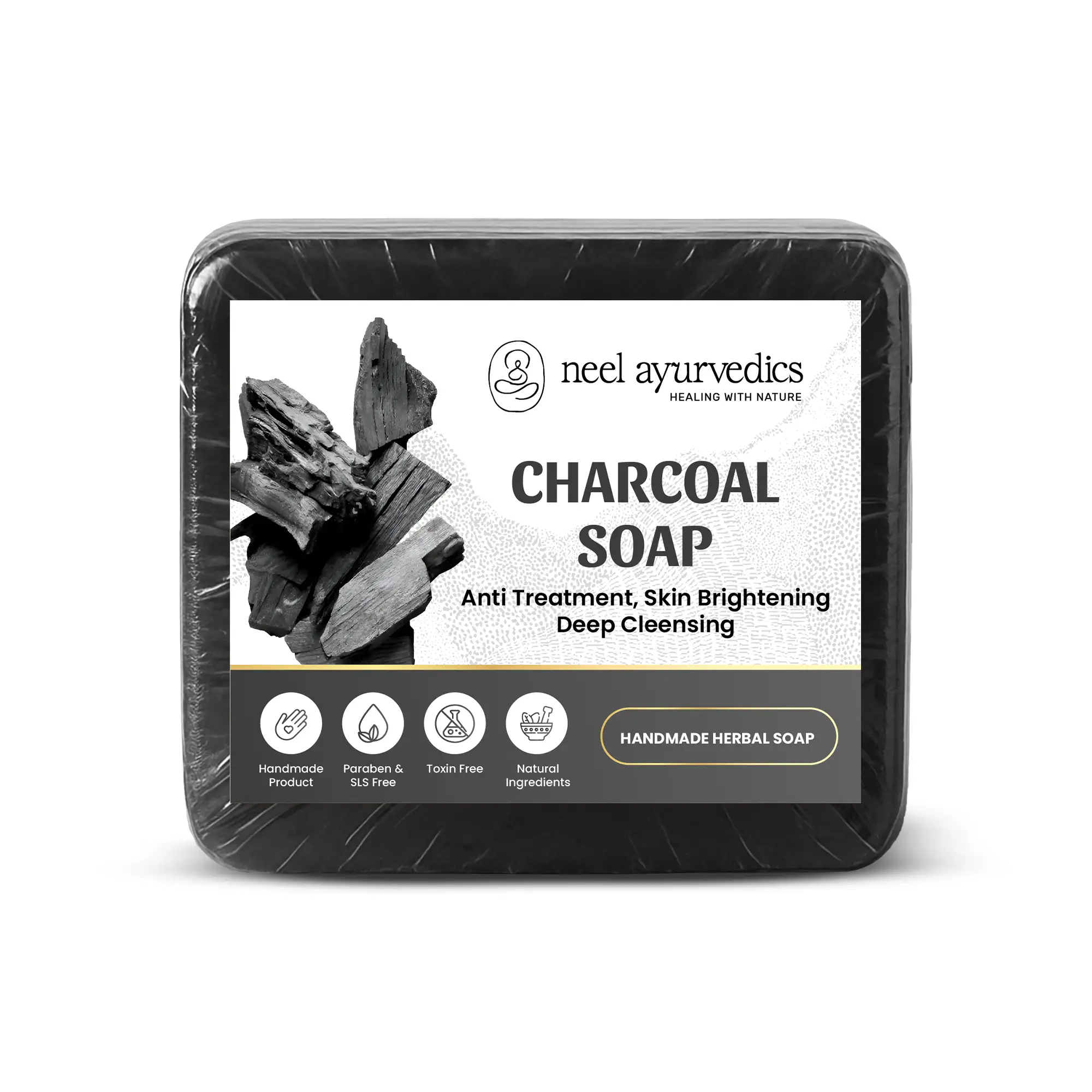 Neel Ayurvedics Savon au charbon